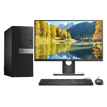 戴尔（DELL）OptiPlex 5060 Tower 230198台式计算机 I3-8100 3.6GHZ 4GB 四核1TB DVDRW/集显/中标麒麟V7.0 E2016H 19.5英寸三年保修