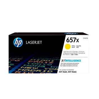 惠普（HP）CF472X 黄色硒鼓大容量 657X 适用于HP Color LaserJet Enterprise M681/M682 系列