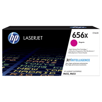 惠普（HP）CF463X 656X系列 品红色 大容量硒鼓 适用于HP Color LaserJet Enterprise M652/M653