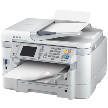 爱普生（EPSON）彩色喷墨打印机多功能商用一体机WF-3641桌面高端彩色喷墨打印机多功能一体机WIFI照片打印机一体机 全自动双面