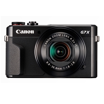 佳能（Canon）PowerShot G7 X Mark II 数码相机 1英寸CMOS约传感器 约2010万有效像素 3.0英寸液晶屏 4.2倍光学变焦 无内置存储 